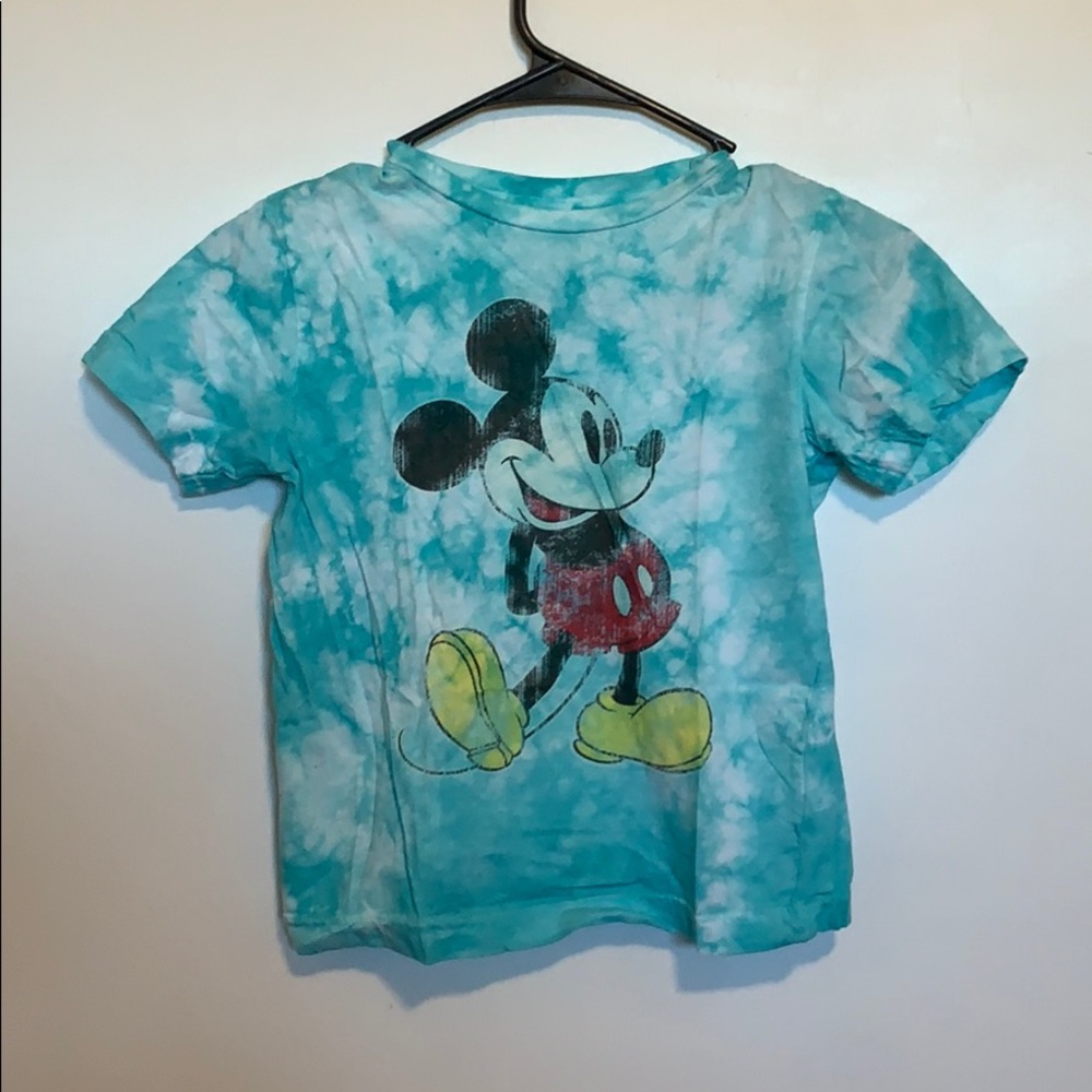 Washed out tie dye Disney shirt